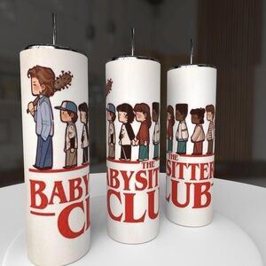 Stranger Things The Babysitters Club Tumbler